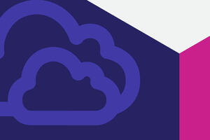 Blue Cloud animated icon