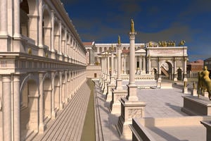 A 3D digital model of the ancient city of Rome