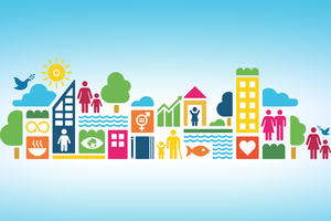 Logo for sustainable development goals
